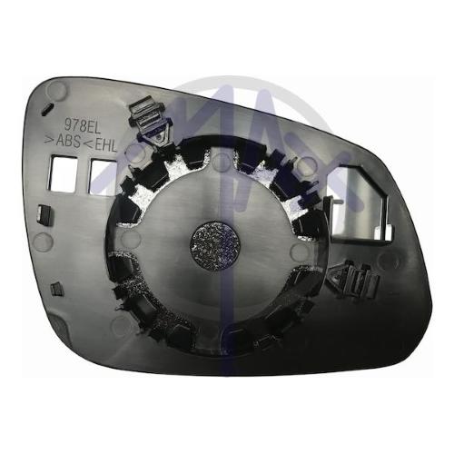 VETRO SPECCHIO RETROVISORE CHEVROLET SPARK DAL 2015 SINISTRO CON PIASTRA