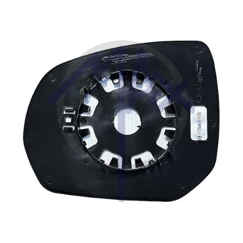 VETRO SPECCHIO RETROVISORE CITROEN C3 PICASSO DAL 2009 - C4 PICASSO DAL 2007 - PEUGEOT 3008 DAL 2009 - PEUGEOT 5008 DAL 2009 DESTRO CROMATO CON PIASTRA TERMICO