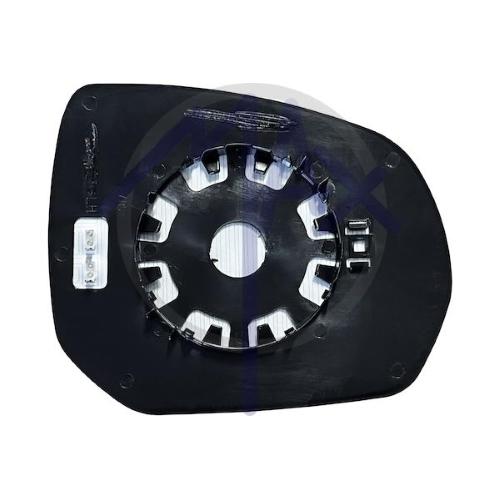 VETRO SPECCHIO RETROVISORE CITROEN C3 PICASSO DAL 2009 - C4 PICASSO DAL 2007 - PEUGEOT 3008 DAL 2009 - PEUGEOT 5008 DAL 2009 SINISTRO CROMATO CON PIASTRA TERMICO