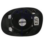 VETRO SPECCHIO RETROVISORE CITROEN C3 DAL 2002 - C2 DAL 2002 - PEUGEOT 1007 DESTRO CON PIASTRA TERMICO CONTATTI INTERNI