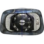 VETRO SPECCHIO RETROVISORE FIAT ULYSSE - CITROEN C8 - LANCIA PHEDRA - PEUGEOT 807 DAL 2002 DESTRO CON PIASTRA TERMICO ASFERICO