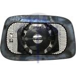 VETRO SPECCHIO RETROVISORE FIAT ULYSSE - CITROEN C8 - LANCIA PHEDRA - PEUGEOT 807 DAL 2002 SINISTRO CON PIASTRA TERMICO ASFERICO