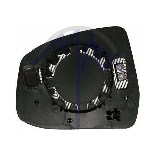VETRO SPECCHIO RETROVISORE FORD FOCUS DAL 2008 DAL 2017 - MONDEO DAL 2007 DESTRO CON PIASTRA TERMICO ASFERICO