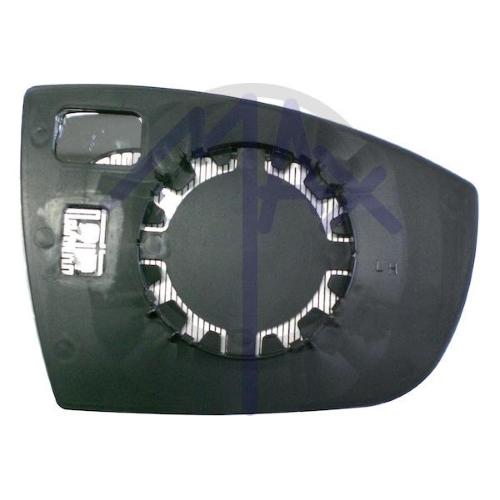 VETRO SPECCHIO RETROVISORE FORD GALAXY DAL 2006 - KUGA DAL 2008 - S-MAX DAL 2006 - C-MAX DAL 2010 SINISTRO CON PIASTRA TERMICO