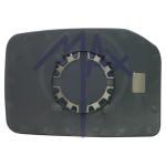 VETRO SPECCHIO RETROVISORE FORD TRANSIT DAL 2000 AL 2013 DESTRO SUPERIORE CON PIASTRA