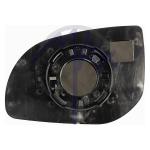 VETRO SPECCHIO RETROVISORE HYUNDAI I10 DAL 2010 AL 2013/HYUNDAI I20 DAL 2008 AL 2014 DESTRO CON PIASTRA