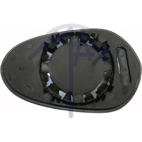 VETRO SPECCHIO RETROVISORE LANCIA Y DAL 2003 AL 2006 DESTRO = SINISTRO CON PIASTRA