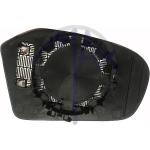 VETRO SPECCHIO RETROVISORE MERCEDES CLASSE A W169 DAL 2004 - MERDEDES CLASSE B W245 DAL 2005 SINISTRO CON PIASTRA TERMICO ASFERICO