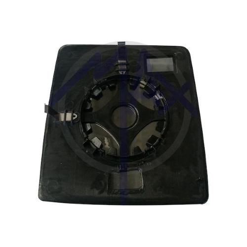 VETRO SPECCHIO RETROVISORE OPEL CORSA COMBO DAL 2002 AL 2012 DESTRO CON PIASTRA