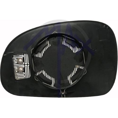 VETRO SPECCHIO RETROVISORE PEUGEOT 406 DAL 1995 AL 1999 DESTRO BLU