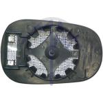 VETRO SPECCHIO RETROVISORE RENAULT CLIO DAL 1994 - MEGANE DAL 1995 - MODUS DAL 2004 - DACIA LOGAN DAL 2004 - NISSAN MICRA DAL 2003 SINISTRO CON PIASTRA TERMICO ASFERICO