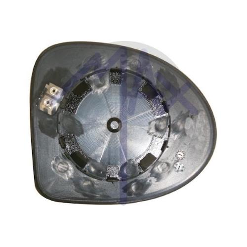 VETRO SPECCHIO RETROVISORE RENAULT TWINGO DAL 2007 SINISTRO CON PIASTRA TERMICO ASFERICO