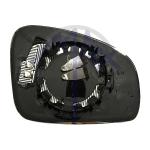 VETRO SPECCHIO RETROVISORE SKODA FABIA DAL 2007 - ROOMSTER DAL 2006 SINISTRO CON PIASTRA TERMICO ASFERICO