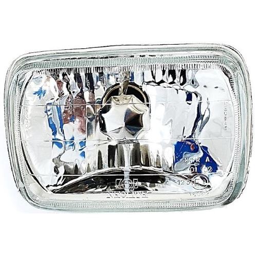 FARO FANALE PROIETTORE DX=SX UNIVERSALE PRISMATICO H4 6"X8" (200X142 mm)