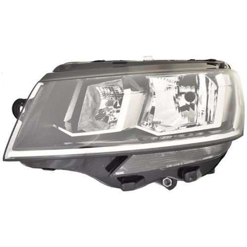 FARO FANALE PROIETTORE DX PER VOLKSWAGEN TRANSPORTER T6.1 2019> H7-H15-WY21W C/MOTORE