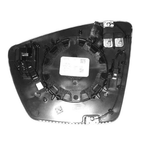 VETRO SPECCHIO RETROVISORE SKODA KAROQ 2017 - KODIAQ 2017 DESTRO C/P TERM. SISTEMA BLIS