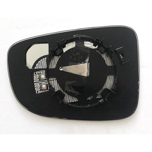 VETRO SPECCHIO RETROVISORE DX PER MAZDA 3-6 2013>2016 TERM ATTACCO TONDO ASF.