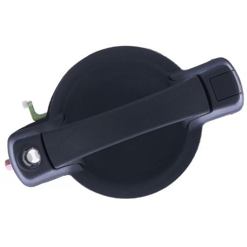 MANIGLIA PORTA ESTERNA ANT DX PER FIAT DOBLO 2000-2005 NERA C/FORO BLOC CHIAVE