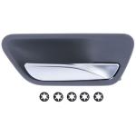 MANIGLIA APRIPORTA INTERNA ANT=POST DX PER BMW SERIE 3 F30-F31 2012 - F34 GT 2013 - SERIE 4 F32-F33 2013 - F36 2014 C/LEVA ARGENTO