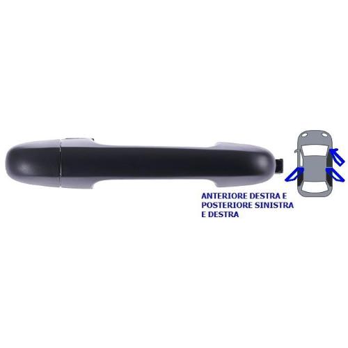 MANIGLIA PORTA ESTERNA ANT=POST DX HYUNDAI I30 2007/KIA CEED 07-09 PRIM SENZA FORO BLOC CHIAVE