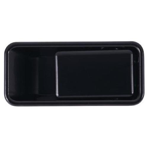 MANIGLIA PORTA ESTERNA ANT DX PER JEEP WRANGLER DAL 1996 NERA LISCIA MOD CABRIO