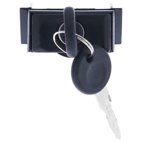 MANIGLIA COFANO PORTELLONE PER VOLKSWAGEN GOLF 1974-1983 NERA C/2 CHIAVI