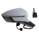 SPECCHIO RETROVISORE ELETTRICO SEAT ATECA 16 - CUPRA ATECA 18 DX VERNICIABILE RIPIEG C/FAN L/CORT TERMICO 9PIN