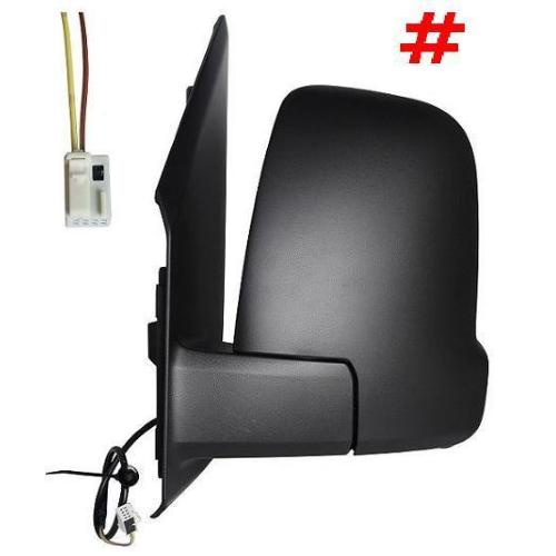 SPECCHIO RETROVISORE ELETTRICO MERCEDES SPRINTER DAL 2018 DX NERO C/FANA TERM 7PIN