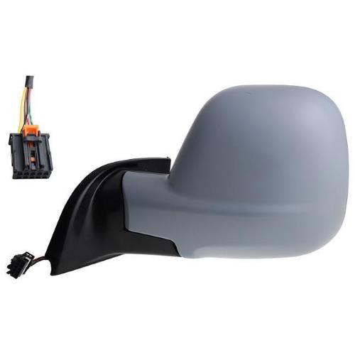 SPECCHIO RETROVISORE ELETTRICO CITROEN BERLINGO 18 - FIAT DOBLO 22 - OPEL COMBO LIFE 18 - PEUGEOT PARTNER 18 - RIFTER 18 - TOYOTA PROACE/PROACE VERSO 19 DX VERNICIAB RIPIEG TERM
