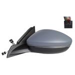SPECCHIO RETROVISORE ELETTRICO LANCIA Y 2024 - OPEL CORSA 19 - PEUGEOT 208 19 DX VERNICIABILE C/FANA A LED TERMICO