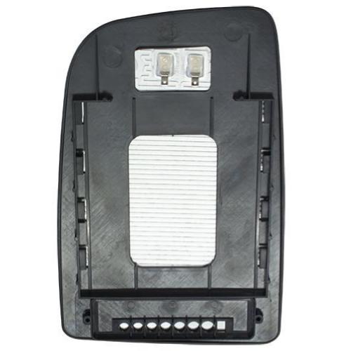 VETRO SPECCHIO RETROVISORE DX PER SPRINTER-VW LT-CRAFTER 2006>2009 SUP ATTACCO RETT. C/SEN. PARCH.