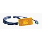 FANALE FANALINO LATERALE PER SCANIA 114 - 124 P94 - T164 ARANCIO A LED DX=SX