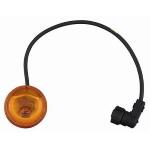 FANALE FANALINO LATERALE PER MERCEDES ATEGO 98> ARANCIO OVALE (P21/5W) DX=SX