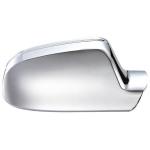 CALOTTA SPECCHIO RETROVISORE AUDI A4 DAL 2009/A3 3/5 PORTE DAL 2010/A5 COUPE' DAL 2011/A5 SPORTBACK DAL 2009 DX CROMATA IN ALLUMINIO
