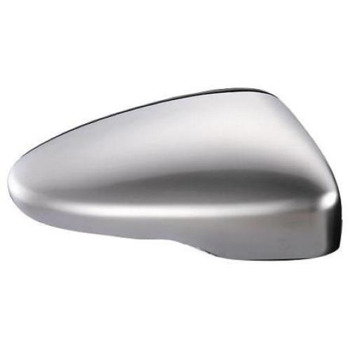 CALOTTA SPECCHIO RETROVISORE VOLKSWAGEN PASSAT 2010/PASSAT CC 2010/SCIROCCO 08/JETTA 11 DX CROMATA IN ALLUMINIO