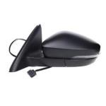 SPECCHIO RETROVISORE ELETTRICO SKODA OCTAVIA 13>20 DESTRO NERO FANA TERMICO 6PIN