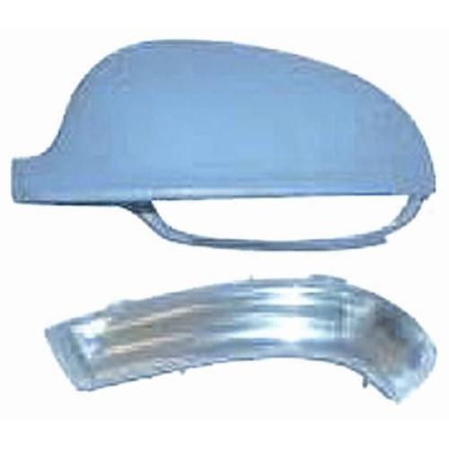 CALOTTA SPECCHIO RETROVISORE VOLKSWAGEN GOLF V 2003/PLUS DX PRIMERIZZATA CON INDICATORE