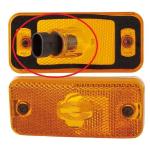FANALE FANALINO LATERALE D/S PER DAILY-DUCATO-JUMPER-BOXER MAXI 2006> ARANCIONE