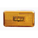 FANALE FANALINO LATERALE PER SCANIA SERIE P - R - 2006 ARANCIO A LED DX=SX