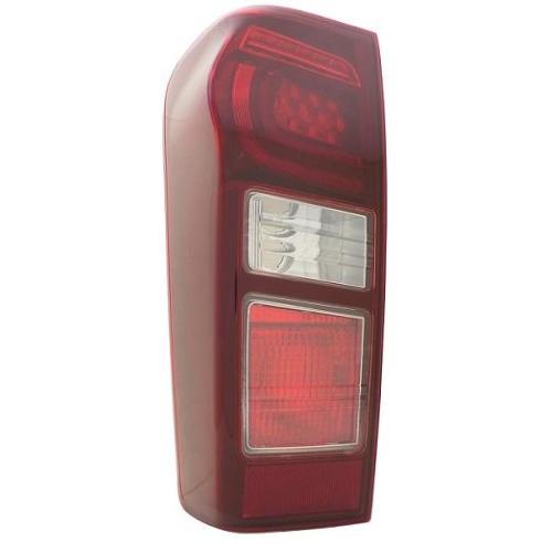 FANALE FANALINO POSTERIORE DX S/P PER ISUZU D-MAX DAL 2017 A LED FONDO SCURO