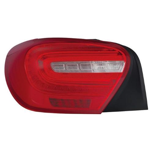 FANALE FANALINO POSTERIORE SX PER MERCEDES CLASSE A W176 DA 2012 A 2015 CONN. RETTANGOLARE LED