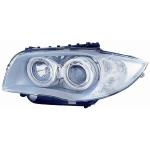 FARO FANALE PROIETTORE DX PER BMW SERIE 1 2004>2007 XENON H7/H10