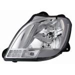FARO FANALE PROIETTORE DX PER DAF XF 106 2013 REG. MANUALE (H7-H1) C/LUCE DIURNA A LED