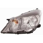 FARO FANALE PROIETTORE DX PER TOYOTA YARIS 2011 PARAB. CROMATA BORDO SUPERIORE GRIGIO SCURO