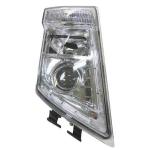 FARO FANALE PROIETTORE SX H7-H7 PRED REG ELE A LED PER VOLVO TRUCK FH16 2008> PARAB CROMO