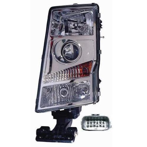 FARO FANALE PROIETTORE SX XENON PER VOLVO TRUCK FM-FH 2002 MANUALE CONNET. RETT.