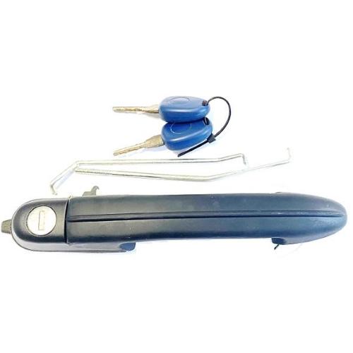 MANIGLIA PORTA ESTERNA ANT SX PER FIAT MAREA DAL 1996 NERA CON BLOC CHIAVE