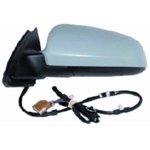 SPECCHIO RETROVISORE ELETTRICO AUDI A4 DAL 2000 AL 2007 DESTRO VERNICIABILE RIPIG MEMO TERMICO 14PIN