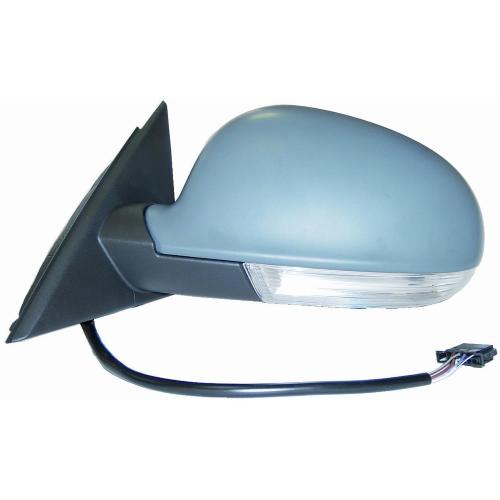 SPECCHIO RETROVISORE ELETTRICO VOLKSWAGEN PASSAT DAL 2000 AL 2005 DESTRO VERNICIABILE RIEPIEG TERM C/FANA