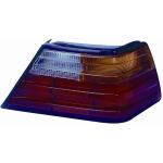 LENTE TRASPARENTE FANALE POSTERIORE DX ARANCIO-ROSSO PER MERCEDES 124 DAL 1985